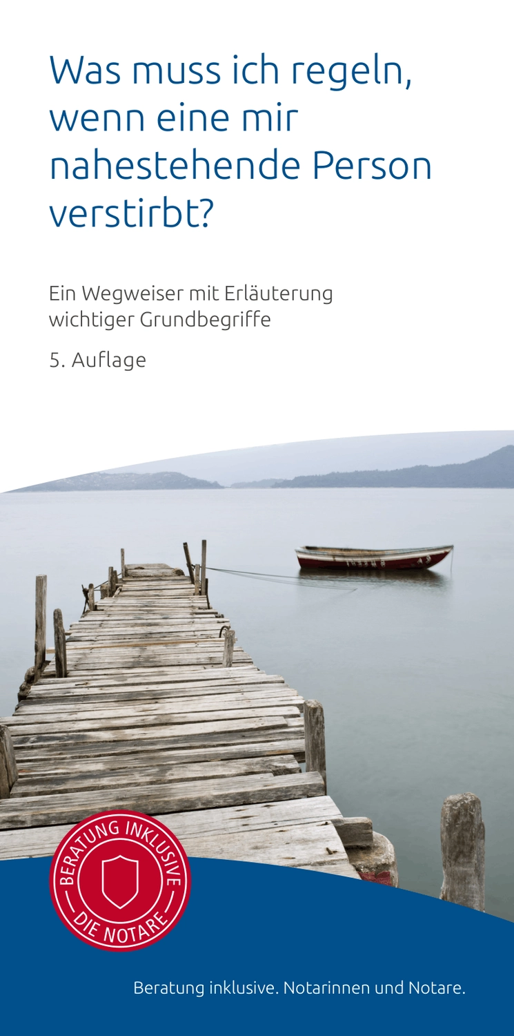 Notarkanzlei Alexandra Müller - Flyer